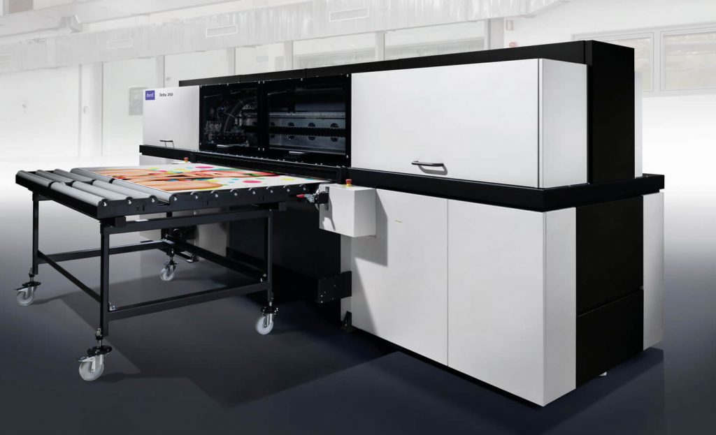 Durst Delta 250 multi pass UV Printer